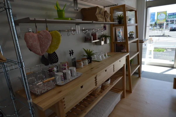 ファニチャーに小物充実のかわいい演出