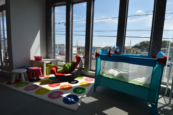 二階打合せルームのキッズスペース