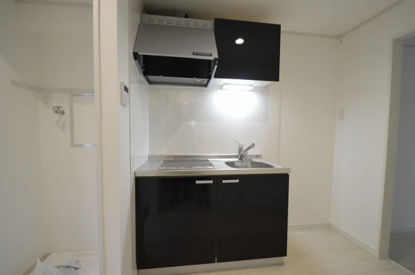 ミニキッチンにはIHが二口ついております