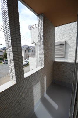 心地の良いプライベート・インナーバルコニー