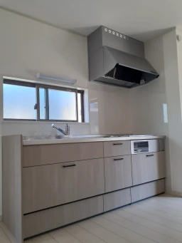 戸建にあるような大きな換気扇が設置されております