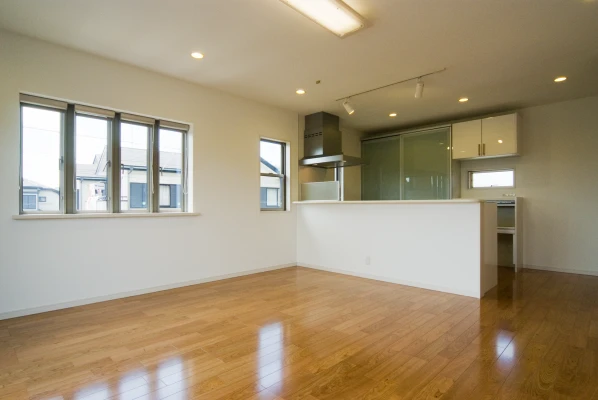 二階ＬＤＫ空間とファニチャー