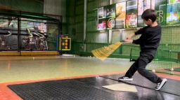 セスパ上尾ゆうし君バッティング