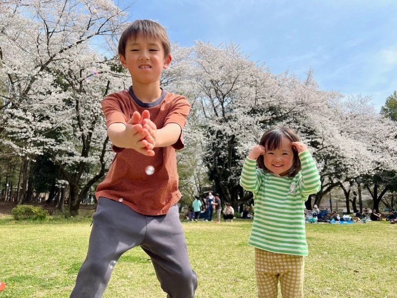 シャボン玉ぱちん