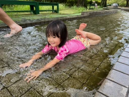 ジャブジャブ池　妹