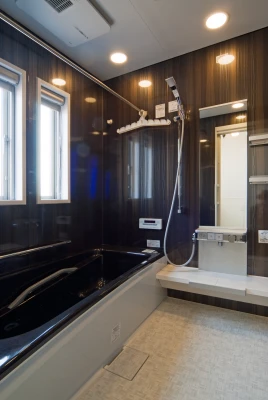 高級感ただようユニットバス