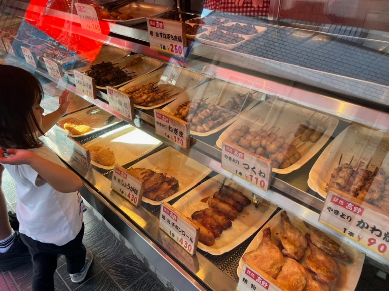鶏肉屋　ショ－ケース