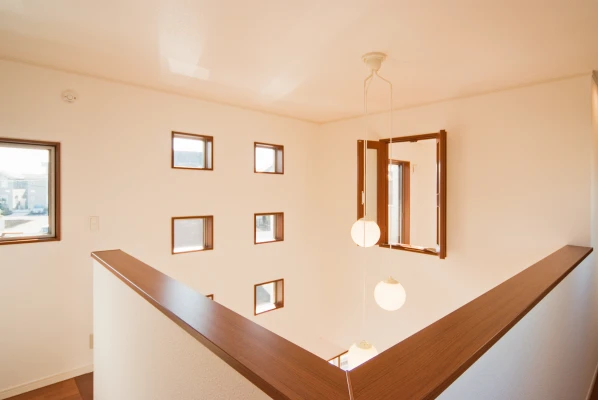 ＬＤＫを見下ろせる吹き抜け空間