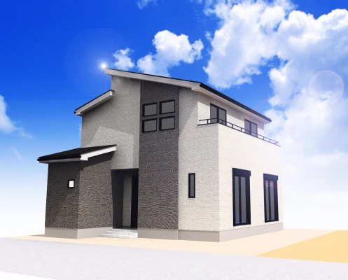 参考プラン　外観パース