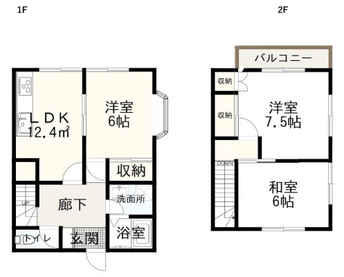 三澤ハイツ　間取図
