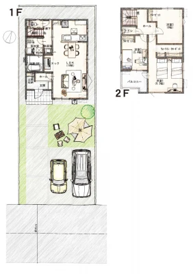 A～D区画参考間取り