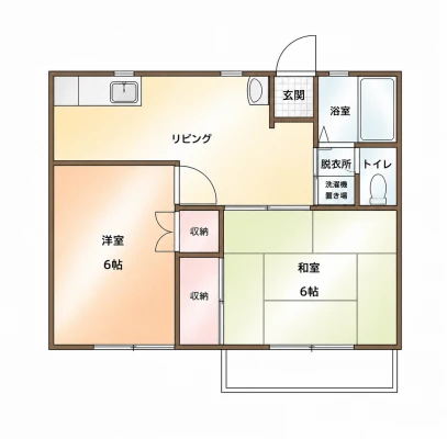 バイオレットＡ１０２　間取図