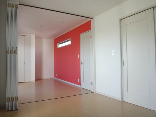 パーテーション仕切り奥側の女の子室