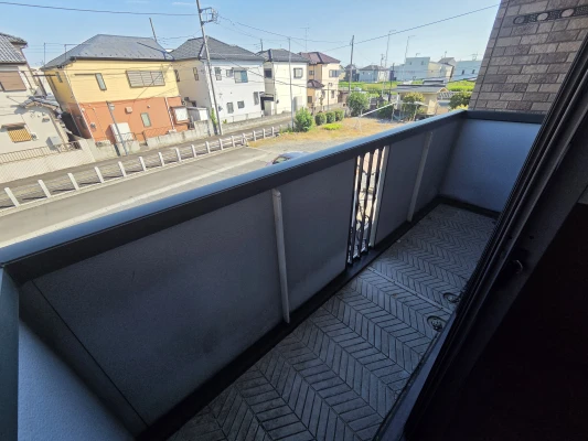 グランシードかすやII202　バルコニー