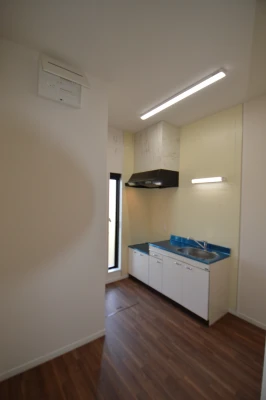 施主様社員さんが設置されたキッチン