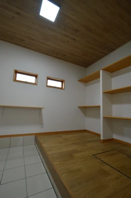 納戸は翌年水廻り部屋へ（リフォームページ）