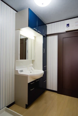 トールキャビネット洗面化粧台