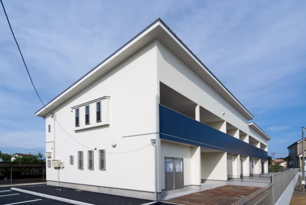 シンプルモダンな外観